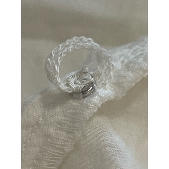 Anthropologie Tiered Eyelet Maxi Dress NWT Size Medium RARE Dress - Picture 11 of 16